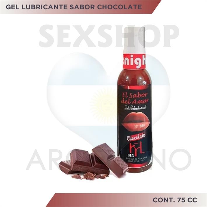 Gel sabor del amor chocolate 75cc